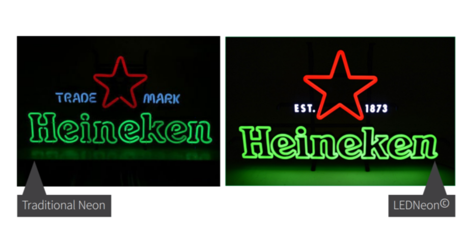 Heineken led neon sign discount